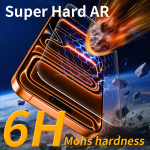 ฟิล์มกระจกนิรภัยแบบใส HD ป้องกันแสงสะท้อน กันกระแทก กันรอยขีดข่วน บางเฉียบ สำหรับ 17 Pro Max พร้อมอุปกรณ์ติดตั้ง - Product Image 3