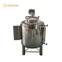 Cuve de mélange personnalisée de 1000 litres en acier inoxydable, machine à mélanger les parfums, mélangeur pour la fabrication de savon liquide