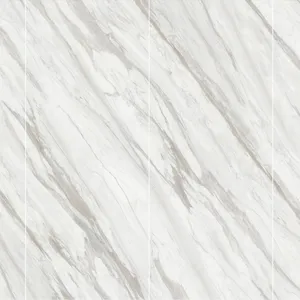 Manufacturer White Quartz Stone Venus Karacata Royal Marble PVC Wall Panel Film