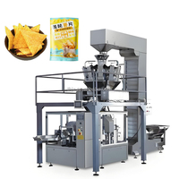 Machine de remplissage Doypack entièrement automatique Machine d'emballage de sachets préfabriqués Doy Food Stand up Zipper Bag Animal Feed Coffee Grains Packaging
