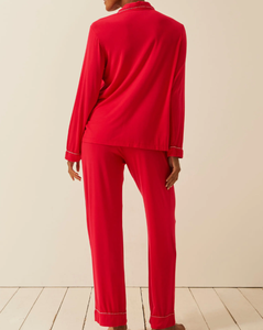 Pyjama pour femmes fabriqué par le fabricant, ensemble à manches longues, pyjama féminin, tenue de maison printemps, ensemble de vêtements de nuit en maille douce pour femmes, pyjama en modal - Product Image 5