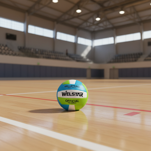 <span class=keywords><strong>Pallone</strong></span> da <span class=keywords><strong>pallavolo</strong></span> Welstar, misura ufficiale, morbido al tatto, per allenamento indoor e outdoor. - Product Image 2