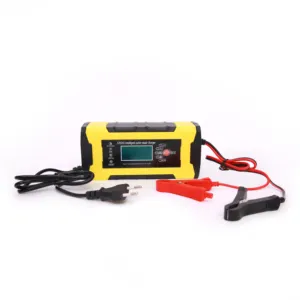 Nuevo diseño 12V 24V DC 10A 5A Cargador de batería de coche universal Jump Starter Cargador de batería de litio inteligente