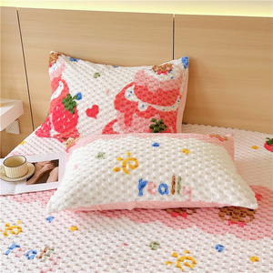 Sábana de bolsillo profundo de alta elasticidad con Oso de dibujos animados para niños, Funda de colchón, Sábana bajera, funda de cama, juego de cama, sábanas para el hogar - Product Image 6