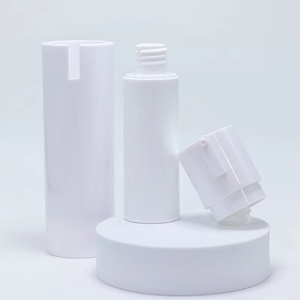 New Design PP AS 50Ml Dual Black Plastic Replaceable Airless <b>Pump</b> <b>Bottle</b> Cosmetics 30 Ml Face Cream Serum <b>Bottles</b> - Product Image 6