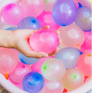 Offre Spéciale 111 pièces heureux bébé magique auto-scellant Latex ballons à eau gonflable bombe à Air ballon cadeau jouet - Product Image 4