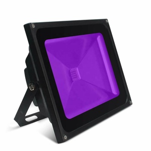 Đèn Pha UV Đèn Sân Khấu Huỳnh Quang Đèn Đen LED Cực Tím 220V 50W 100W Đèn Pha Chống Nước Trang Trí Tiệc Halloween - Product Image 4