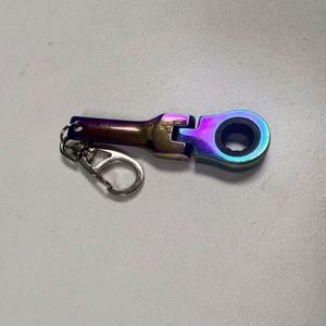 Steel Flexible Head <b>Ratcheting</b> Wrench <b>Spanner</b> Adjustable Hand Tools Keychain Accessories - Product Image 3
