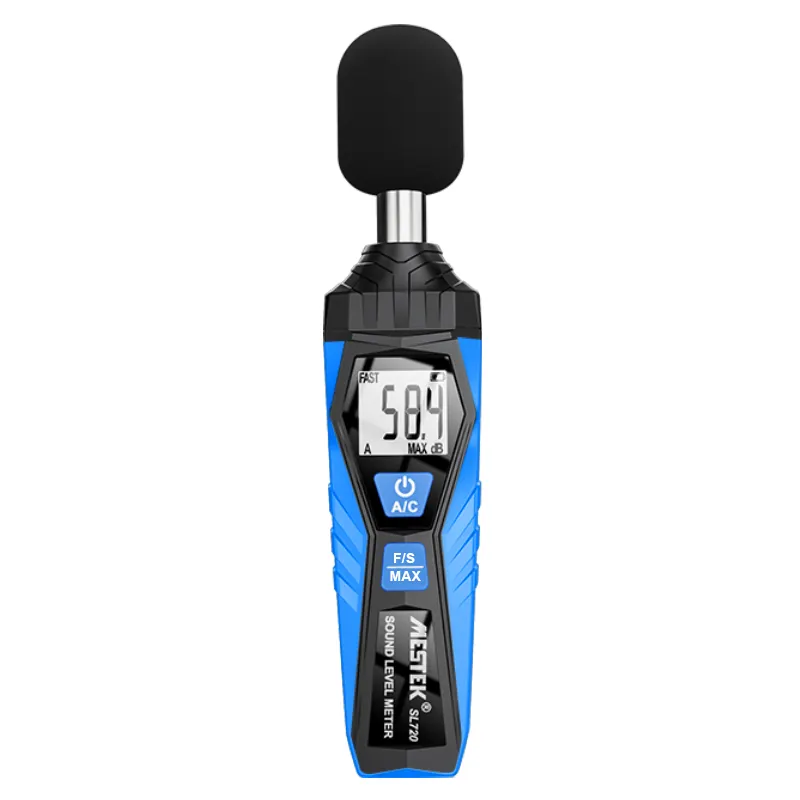 Groothandel SL720 30-130dB Db Decibel Detector Audio Tester Metro Diagnose-Tool Smart Sensor Digital Sound Leve Meter Voor Auto