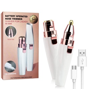 Rasoir <span class=keywords><strong>électrique</strong></span> à sourcils et <span class=keywords><strong>baume</strong></span> à lèvres 2 en 1 pour femmes, outil de maquillage pour le <span class=keywords><strong>rasage</strong></span>, vente en gros - Product Image 1