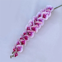 Orchidées de haute qualité, grande taille, 21 têtes, toucher réel, Phalaenopsis, fleurs d'orchidée papillon, décoration de mariage, décoration de la maison, Saint-Valentin