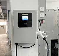 Wallbox DC EV chargeur 20kw 30kw 40kw carte Rfid GBT voiture électrique dc station de charge rapide 40kw 3 phase 380v dc chargeur rapide mural