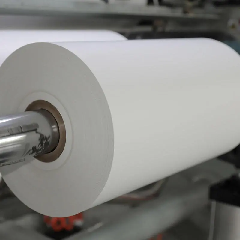 Hochwertiges 100 gsm pe-beschichtetes großes rollenpapier spezialpapier freisetzung