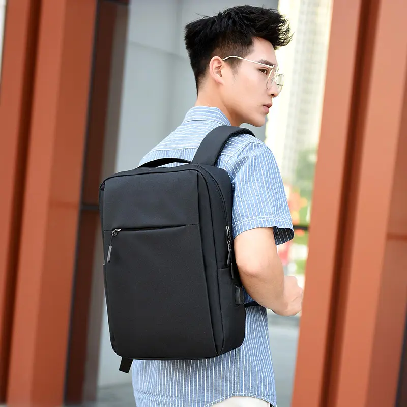 Travelling Backpack Wholesale School Travel Business Solid Color Waterproof 20-35L Custom Logo Men Laptop With USB Charing Port Backpacks