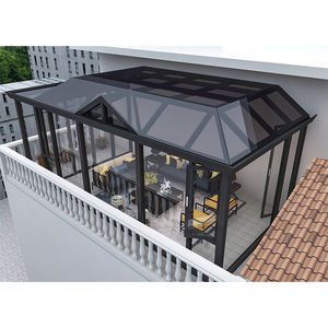 Nouveau design de maison préfabriquée quatre saisons en Australie <span class=keywords><strong>Sun</strong></span> House personnalisée en verre trempé et cadre en aluminium - Product Image 6