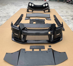 Kit de cuerpo completo de fibra de carbono FRP estilo <span class=keywords><strong>Nismo</strong></span> para <span class=keywords><strong>Nissan</strong></span> GTR35 R35 parachoques delantero parachoques trasero faldas laterales Kit de alerón - Product Image 3