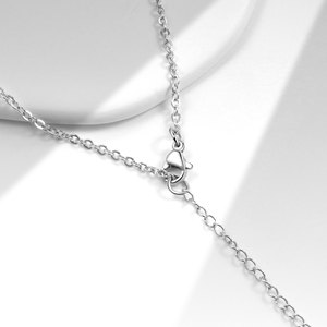 Collana con Ciondolo a Forma di Cuore, Design Geometrico Magnetico, Collana con Ciondolo '<span class=keywords><strong>Ti</strong></span> <span class=keywords><strong>Amo</strong></span>' per Coppie, Gioielli di Moda per Donne - Product Image 4