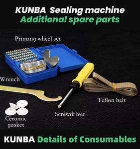 Kunba SF-150LW tự động dọc liên tục Túi Phim PP Túi Nhựa nhiệt Tem in ấn ban nhạc niêm phong thực phẩm nhiệt niêm phong máy - Product Image 5