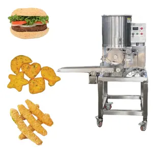 קל לנקות תפוחי אדמה להכין מכונת קציצה אוטומטית מכונת קציצה המבורגר העיתונות המבורגר מכונת קציצות המבורגר
