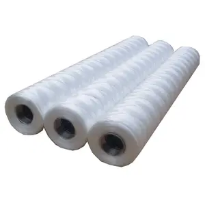 Hersteller Fiberglas Polyester String Wunde-Wasserfilter-Kartusche