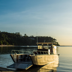 Nuevo 10m 33ft V Barco de carga inferior Ferry Barcaza Barco de aluminio Embarcación de aterrizaje - Product Image 2