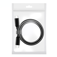 Câble de charge rapide USB C 100W 10 Gbps avec fonction OTG, gaine en PVC, câble de données USB 3.2 Type-C, conducteur en cuivre pur, OEM