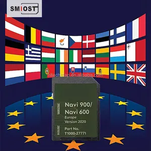 SMIOST H AstraสําหรับOpel Navig Sat Nav SDการ์ดแผนที่รถนําทางGPSเครื่องหมายZafira B Navi 600 900 16GB