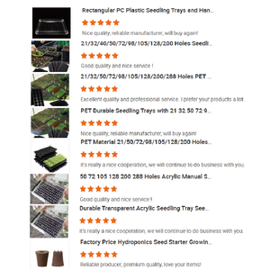 Plateau hydroponique en plastique moderne de haute qualité pour le jardin <span class=keywords><strong>à</strong></span> la maison pour une utilisation suspendue et au sol dans les jardinières de pépinière de tomates - Product Image 6
