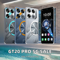 Nouveau Smartphone Original GT20 Pro 5G 2025 – Écran Haute Définition 7,3 Pouces, 16 Go + 512 Go, Déverrouillage Facial
