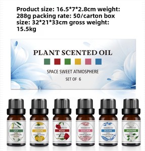 Juego de Aceites Esenciales para Aromaterapia, Solubles en Agua, 10 ml, en Caja de Regalo, 6/8/12 Botellas, OEM, Gran Venta - Product Image 5