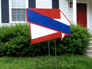 لافتات بلاستيكية مموجة من البولي بروبيلين للساحات الخارجية مطبوعة حسب الطلب 2026 لافتات حملات من الكوروبلاست مع أوتاد على شكل حرف H - Product Image 5