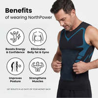 Débardeur Sculptant Homme Séchage Rapide Anti-Transpiration Respirant Sans Manches Grande Taille Gilet Entraînement Fitness