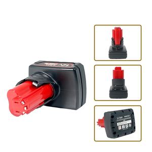 Batterie au lithium 12V 4.0Ah 5.0Ah 6.0Ah rechargeable, remplacement pour les outils et chargeurs sans fil <span class=keywords><strong>Milwaukee</strong></span> <span class=keywords><strong>M12</strong></span> - Product Image 4