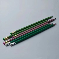 Accessoires de golf au prix d'usine, logo personnalisé, crayon de golf court de 10 cm avec gomme