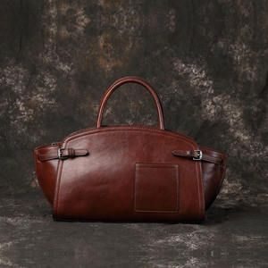 Bolso de Hombro Personalizado de Cuero Genuino de Primera Calidad con Forro de Cuero Vacuno, Moderno y Versátil para Mujer, 2026 - Product Image 3