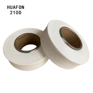 Célèbre usine huafon meilleure qualité fil lycra élastique qianxi 210D AA grade type HF500 fil de spandex nu brillant