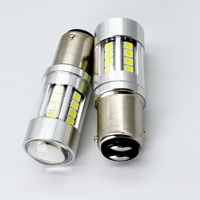 Prix usine Led feu de recul W21W T20 7440 7443 P21W 1156 1157 BA15S BAY15D 45W Canbus voiture arrêt/frein/feu arrière conduite lampe