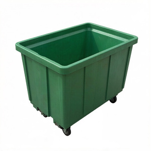 Varios tipos de carritos de lavandería de plástico PARA servicio hotelero - Product Image 4