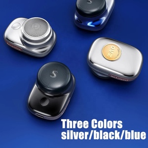 Tốt Nhất Pocket Kích Thước Mini Xách Tay Máy Cạo Râu Điện USB Có Thể Sạc Lại Thông Minh Râu Máy Cạo Râu Không Thấm Nước Dao Cạo Điện Cho Nam Giới - Product Image 2