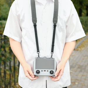 Sunnylife อุปกรณ์เสริมพร้อมสายคล้องไหล่,ไม่มีตัวยึดทำจากอะลูมิเนียมอัลลอยพร้อมสายคล้องไหล่ทำจาก PU สำหรับ <span class=keywords><strong>DJI</strong></span> <span class=keywords><strong>RC</strong></span> - Product Image 5