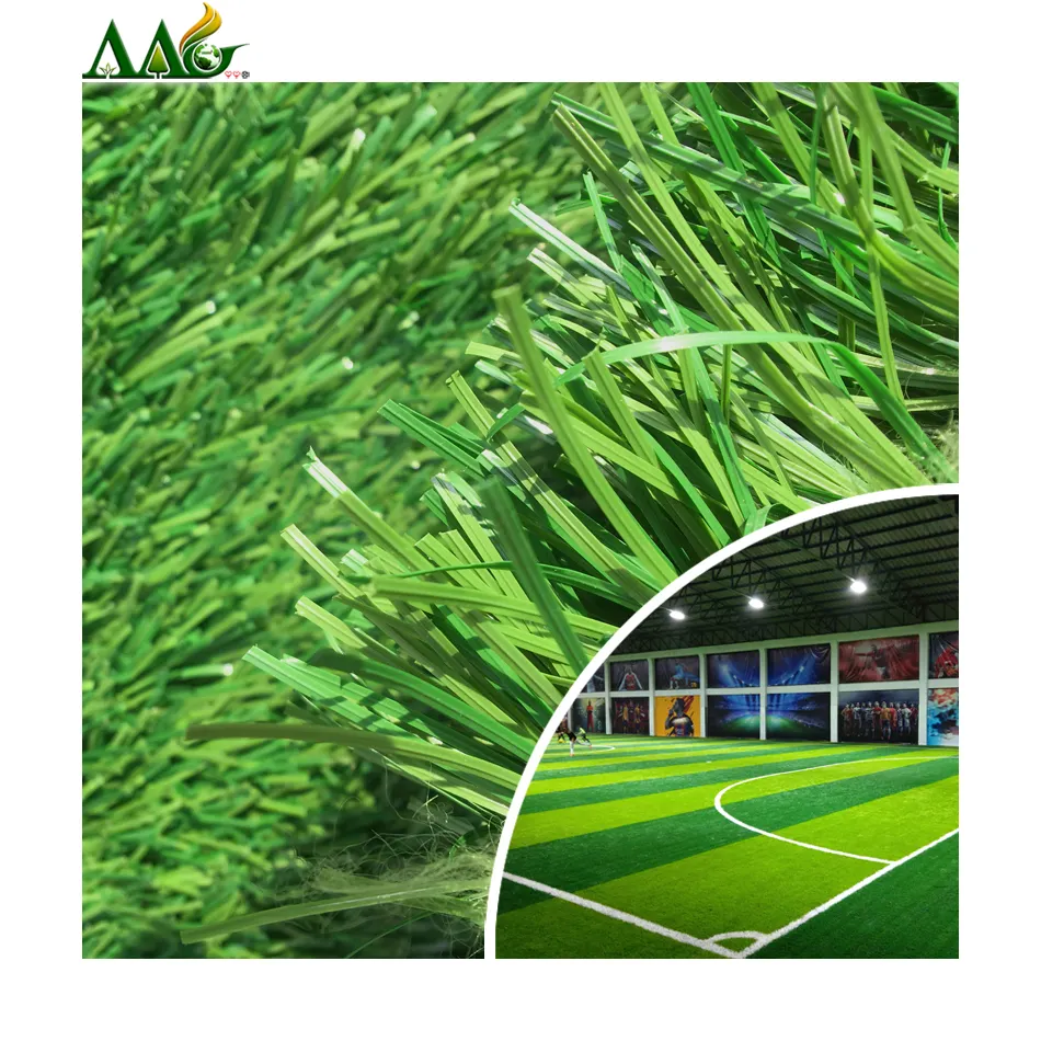 Biaya untuk Membangun Karpet Rumput Buatan Harga Lapangan Bahan Lantai Konstruksi Tikar Lantai Luar Ruangan Futsal Turf untuk Futsal Futsal