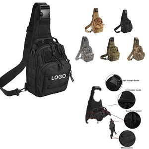 Outdoor Tactical Sport <b>Backpack</b> Men and Women's Chest Pack with Shoulder Sling Crossbody Day Bag Promotional Messenger Bag - Product Image 1