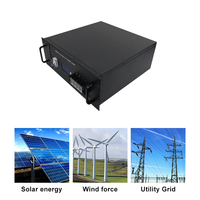 Batterie lithium-ion Keheng 51,2 V 100 Ah montée sur rack, systèmes solaires 5 kW 6 kW 10 kW, pack de batteries Lifepo4 48 V 100 Ah