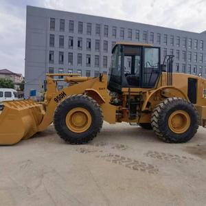 Chargeuse sur pneus CAT 950H d'occasion, faible nombre d'heures d'utilisation, chargeuse frontale Caterpillar de 5 tonnes pour l'exploitation minière et la construction - Product Image 1