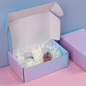 Caja de Regalo de Lujo con Logotipo Personalizado, Embalaje de Envío, Cartón Corrugado, Pequeña, con Degradado, <span class=keywords><strong>Precio</strong></span> Razonable - Product Image 5