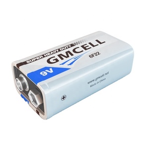 Heavy-Duty Zinc Carbon Dry Battery 6F22 for Home Appliances <b>Consumer</b> <b>Electronics</b> Wireless Microphones Thermometers CE - Product Image 1
