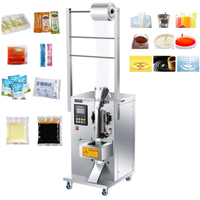 Machine d'emballage automatique multifonctionnelle haute précision pour la fabrication de sacs, le remplissage de liquides (jus, eau minérale, lait) et la scellure arrière