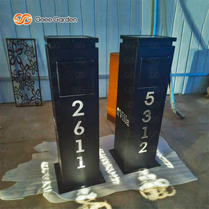 Market Hot Selling High Quality Factory Custom Mailbox Steel Modern Metal Letter Box - Product Image 2