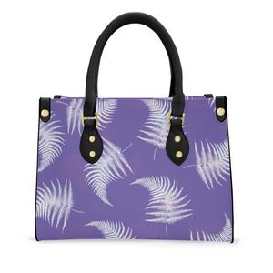 طباعة تسامي رقمية ثلاثية الأبعاد مخصصة أزياء الجزيرة Palapalai Fern مطبوعة بنمط mss. Pu طباعة حقيبة يد حسب الطلب - Product Image 4