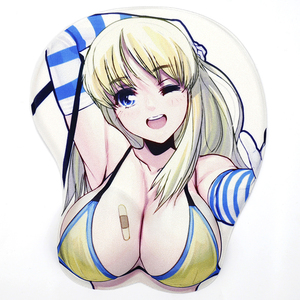 Anime Design Gel Silikon Arsch Brust glatte Oberfläche Handgelenk auflage 3D Mauspads